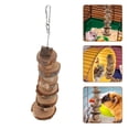 thumbnail image 3 of Guinea Pig Toy Wooden Hanging for Teeth Grinding 3Pcs Pack, 3 of 4