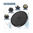 thumbnail image 2 of Regadera Xtellar de ducha Baño Circular Alta Presion Tipo Lluvia Ajustable Color Negro, 2 of 5