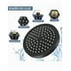 thumbnail image 2 of Regadera Xtellar de ducha Baño Circular Alta Presion Tipo Lluvia Ajustable Color Negro, 2 of 5