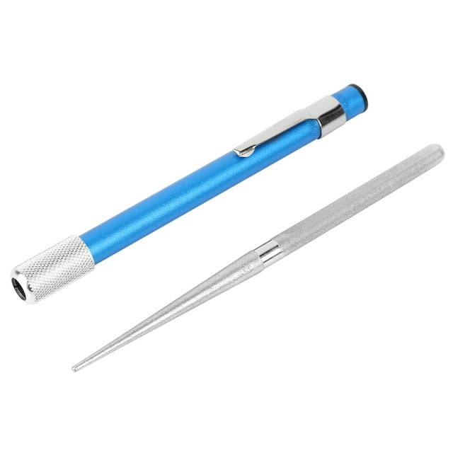 Sharpening Rod, Lightweight Aluminum Housing Knife Sharpening Rod Portable For Outdoor Hunting Fishing