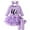 Purple, variant on HWJAD Hello I'm New Here Newborn Girls Clothes Baby Girl Outfits Infant Girls Long Sleeve Romper Skirt Leg Warmer Headband Set
