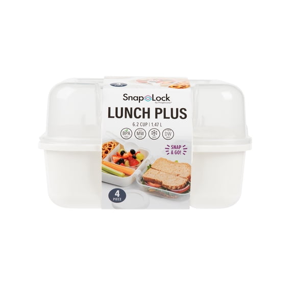 Prokeeper  Plastic Lunch Plus To Go, Well Suited to Hot or Cold Meals Away from Home
