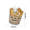 thumbnail image 3 of HongHeng Clearance Under $2.00 Coffee Hand Towel Thick Fleece Embroidered Towel Cute Hand Towel Kitchen Children's Small Towel Holiday Gift Suitable for Kitchen and Bathroom, 3 of 6