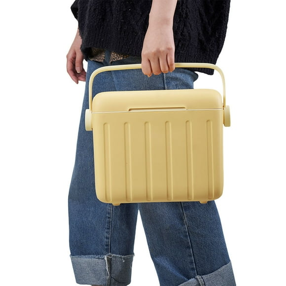 Caja Refrigerador Campamento 6L Cofra Hielo Aislada Al Aire Libre (sol) Amarillo