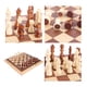 thumbnail image 4 of Juego De Damas De Ajedrez De Madera, Juego De Mesa De Ajedrez De Madera, Entrenamiento Lógico, Decorativo Plegable Para Niños Y Adultos, 4 of 7