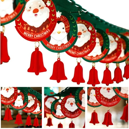 

Pgeraug Holiday products Pendants Scene Layout Decorative Small Ornaments Christmas Ornaments Window Interior Hotel Event & Party Red