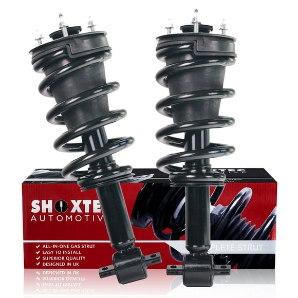 Shoxtec Ensemble Complet d'Entretoises avant pour Chevrolet Silverado 1500 2014 - 2019; Amortisseur à Ressort Hélicoïdal GMC Sierra 1500 2014 - 2019 Remplacement 239112