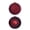 Dark Red, variant on 2-Count Dark Red Jumbo Ball Shatterproof Christmas Ornaments, 8.5", by Holiday Time