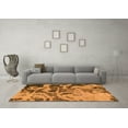 thumbnail image 3 of Ahgly Company Indoor Square Persian Orange Bohemian Area Rugs, 7' Square, 3 of 4