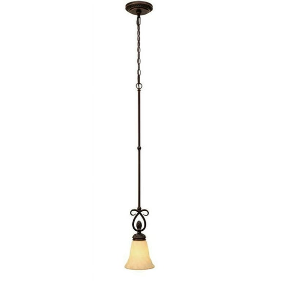 Wry Lighting Torbellino 1-light Pendant in Cordoban Bronze