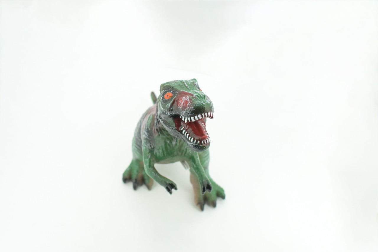 Tyrannosaurus Rex Toy, T Rex, Cretaceous Dinosaur, Hand Painted, Educational, Soft Rubber, Lifelike Model, Figurine, Replica, Gift, 13" AR04 B300