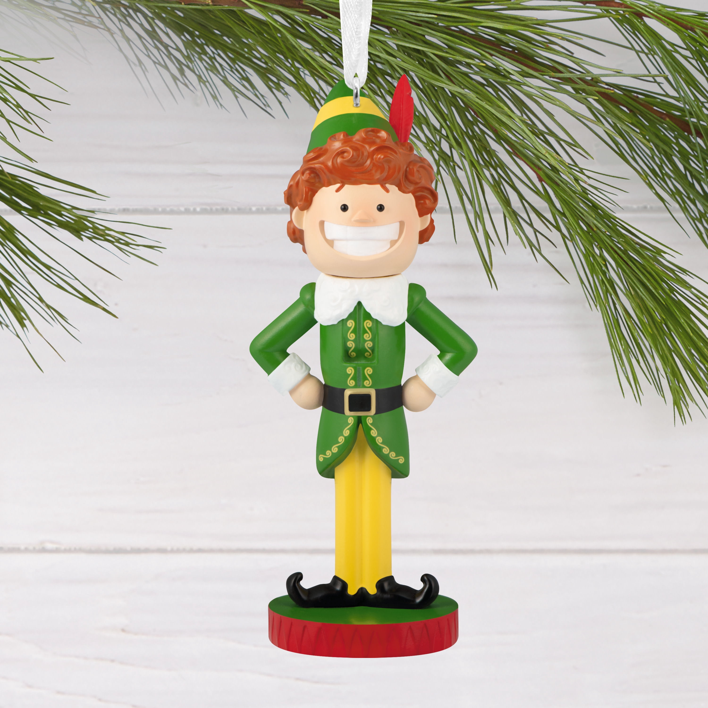 Hallmark Christmas Ornament (Elf Buddy the Elf Nutcracker), 1 Count