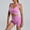 Pink, variant on Women Activewear Active Seamless Tie Dye Fitness Yoga Set High Waist Lifting Shorts For Women For Woman Sports & Outdoor Yoga Wheel Set 11 Yoga4you Aerial Yoga Swing Set Yoga Pants Set with Pockets