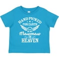 thumbnail image 3 of Inktastic Handpicked for Earth By My Mawmaw in Heaven with Angel Wings Boys or Girls Toddler T-Shirt, 3 of 5
