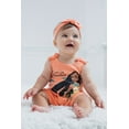 thumbnail image 5 of Disney Princess Pocahontas Toddler Girls Romper and Headband Newborn to Toddler, 5 of 5