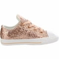 thumbnail image 3 of Converse Chuck Taylor All Star Sparkle Ox Shoe Infant Girls Size 10M Pink, 3 of 6