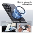 thumbnail image 4 of JETech 360 Degree Rotatable Ring Case for Samsung Galaxy S26 Ultra, Compatible with MagSafe (Black), 4 of 7