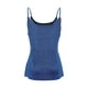 thumbnail image 3 of Txlixc Camisola para mujer, cuello en V con purpurina para adultos, sin mangas, sin espalda, con correa de espagueti para mujer Txlixc  Estilo de ocio, 3 of 8