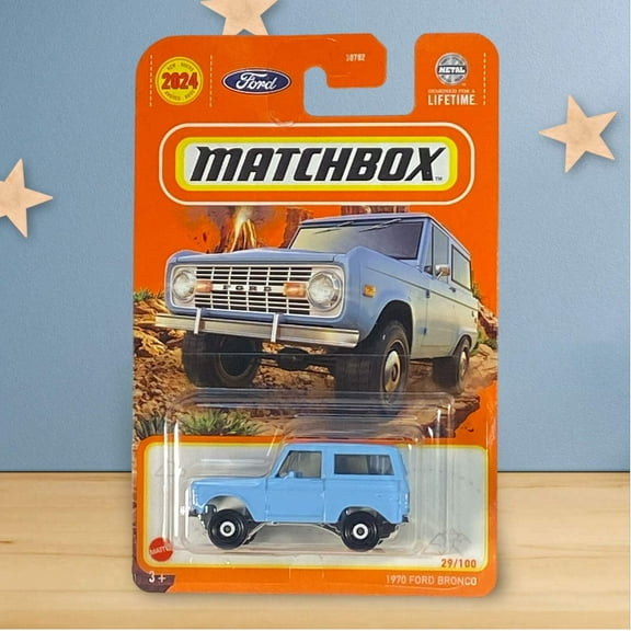 Matchbox 1970 Ford Bronco Diecast Car