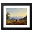 thumbnail image 2 of Markus Pernhart 24x20 Black Modern Framed Museum Art Print Titled - A View of Triglav and Mittagskogel, 2 of 5