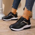 thumbnail image 6 of KANG Fashionable Sneakers With Lace Up Design And Platform For Comfortable Sporty Style Black 41, 6 of 9