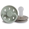 thumbnail image 1 of Chupete FRIGG Moon SilkySoft de silicona sin BPA para bebés de 6 a 18 meses, 1 of 9