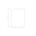 thumbnail image 2 of 34" Small Dou Bistro Height Table Square Metal Base Bar Table, 2 of 6