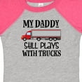 thumbnail image 4 of Inktastic Daddy Still Plays with Trucks Boys Baby Bodysuit, 4 of 5