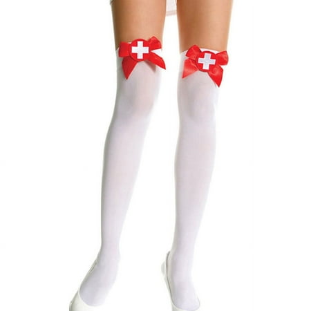 Clearance Sales Online Deals Ofreoo Stockings Over The Knee Non-slip Transparent High Thigh Sexy Lingerie Womens Socks