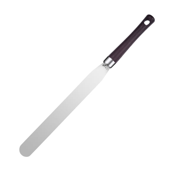 L Straight Spatula For Cake Decorating With Stainless Steel Blade And Wood Handle Professional Baking Tool