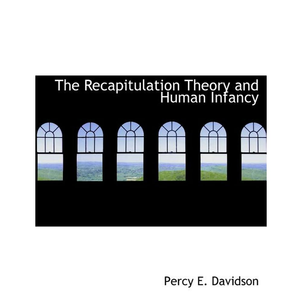 The Recapitulation Theory and Human Infancy (Paperback)