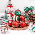 thumbnail image 5 of 6/24 bolas de purpurina de colores para Navidad, bolas colgantes para árbol de Navidad, adornos para el hogar, regalo de fiesta de Año Nuevo, decoración navideña, 5 of 5