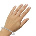 thumbnail image 4 of Brilliance Fine Jewelry 4-1/4 Carat Lab Grown Diamond Women Tennis Bracelet in 925 Sterling Silver, 4 of 4