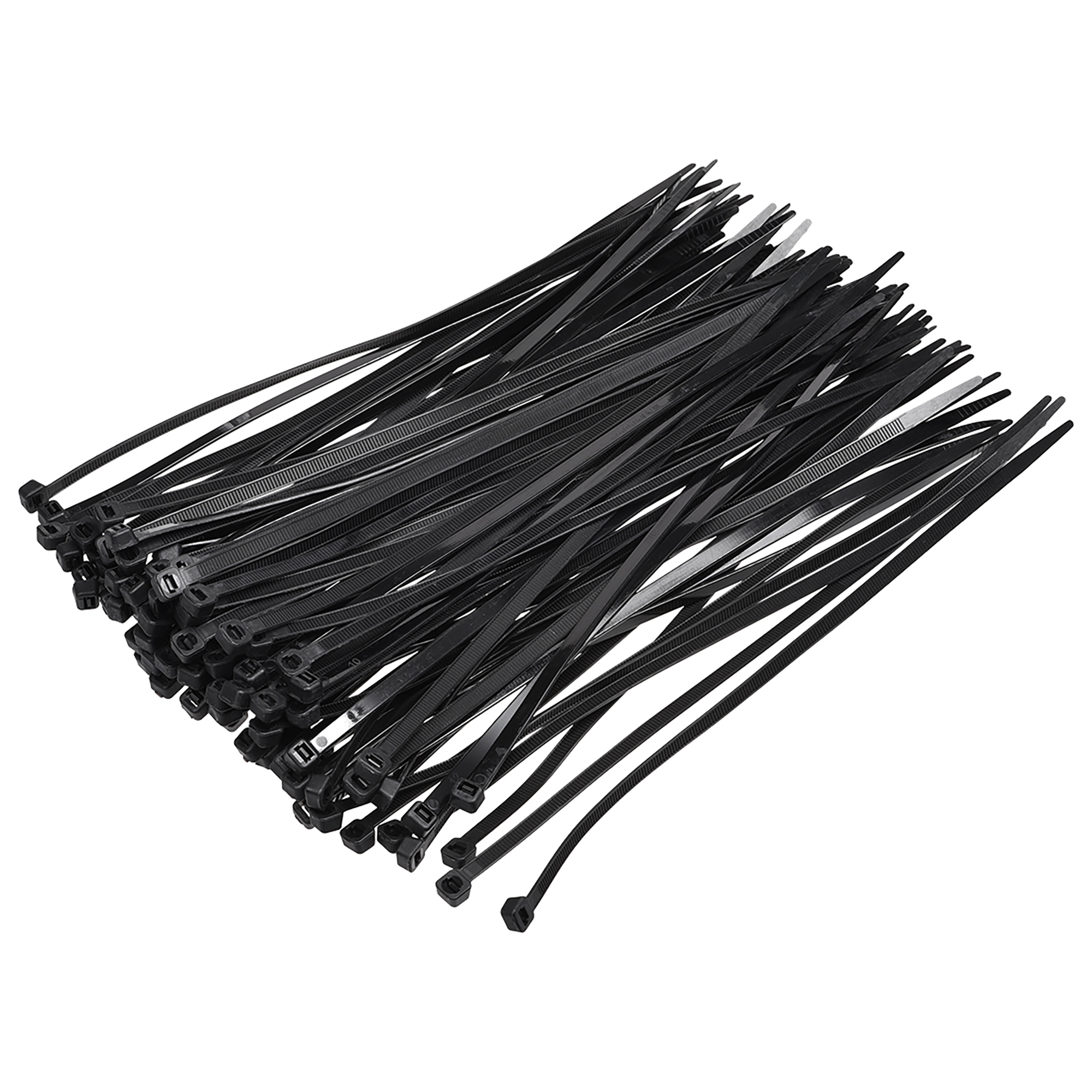 100pcs Cable Zip Ties, 10 Inch x 0.2 Inch SelfLocking Nylon Tie Wraps