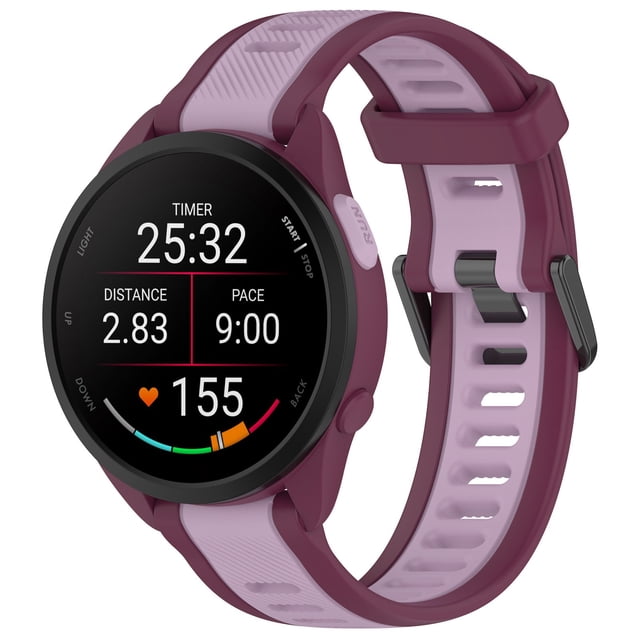 Hearth & Gear Silicone Sports Sweat Proof Solid Color Watch Band With Convenient Adjustment And Wide Compatibility Compatible With Smartwatch Watch Replacement Snk809 Mens Stainless Watch Brew for Men