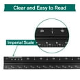 thumbnail image 3 of Muka Architectural Scale Ruler, Imperial Measurements 12 Inch, 3 of 7