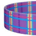 thumbnail image 3 of Country Brook Design - 5/8 inch Grape Plaid Dog Leash - 6 feet, 3 of 4