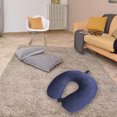 thumbnail image 5 of Soft Elastic U-Shaped Travel Pillow Neck Support Cushion, 5 of 5