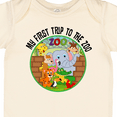 thumbnail image 4 of Inktastic First Trip to the Zoo Boys or Girls Baby Bodysuit, 4 of 5