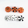 thumbnail image 3 of Halloween Pumpkin Ornament Set  Desktop Decoration  Photo Props, 3 of 8