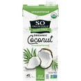 thumbnail image 2 of Pack of 12, So Delicious Unsweetened Coconut Milk, 32 fl oz, 2 of 5