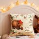 thumbnail image 4 of Cubiertas de Almohadas de Navidad 18x18 Festivas Decorativas de Lino con Impresión Gráfica Animales Lindos para la Sala de Estar, 4 of 6