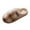 Khaki, variant on Lined Slippers for Indoor Outdoor Comfort Sole Cozy Warm Winter Slide Shoes with Thick Soft Cushioned Footbed and Durable Heel Support Design