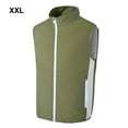 thumbnail image 4 of Advancent Chaleco de enfriamiento para acampar, sudor microporoso, tecnología fresca y saludable, ropa de aire acondicionado, chaleco de trabajo Ropa Deportiva, Zapatos verde XL, 4 of 6