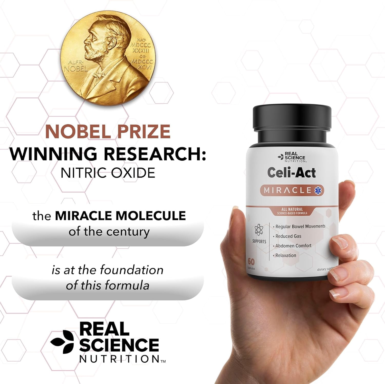 Celi-Act Miracle is a Natural Supplement to Support Stomach Discomfort and Digestive Health