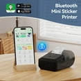 thumbnail image 3 of PeriPage PB20 Label Printer, Bluetooth & Wireless, Suitable for Students and Office, 3 of 7