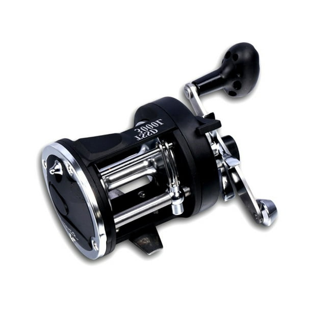 Right Handed 3+1 Stainless Steel Ball Bearing Round Baitcast Reel