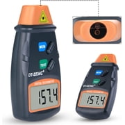 Professional Digital Laser Photo Tachometer Non Contact RPM Tach