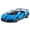 BLUE, variant on Anmyjuly 1:18 Alloy Die-Cast Sports Car Model - 26cm Collectible Metal Toy Car with Steering Wheel Linkage, Working Lights & Doors, Shock Absorbers for Adult Collectors