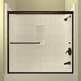 thumbnail image 3 of Arizona Shower Door ET16657BNCLL 57.38 x 66 in. ETE Euro Tub Enclosure Shower Door with Showerhead Left - Brushed Nickel, 3 of 6